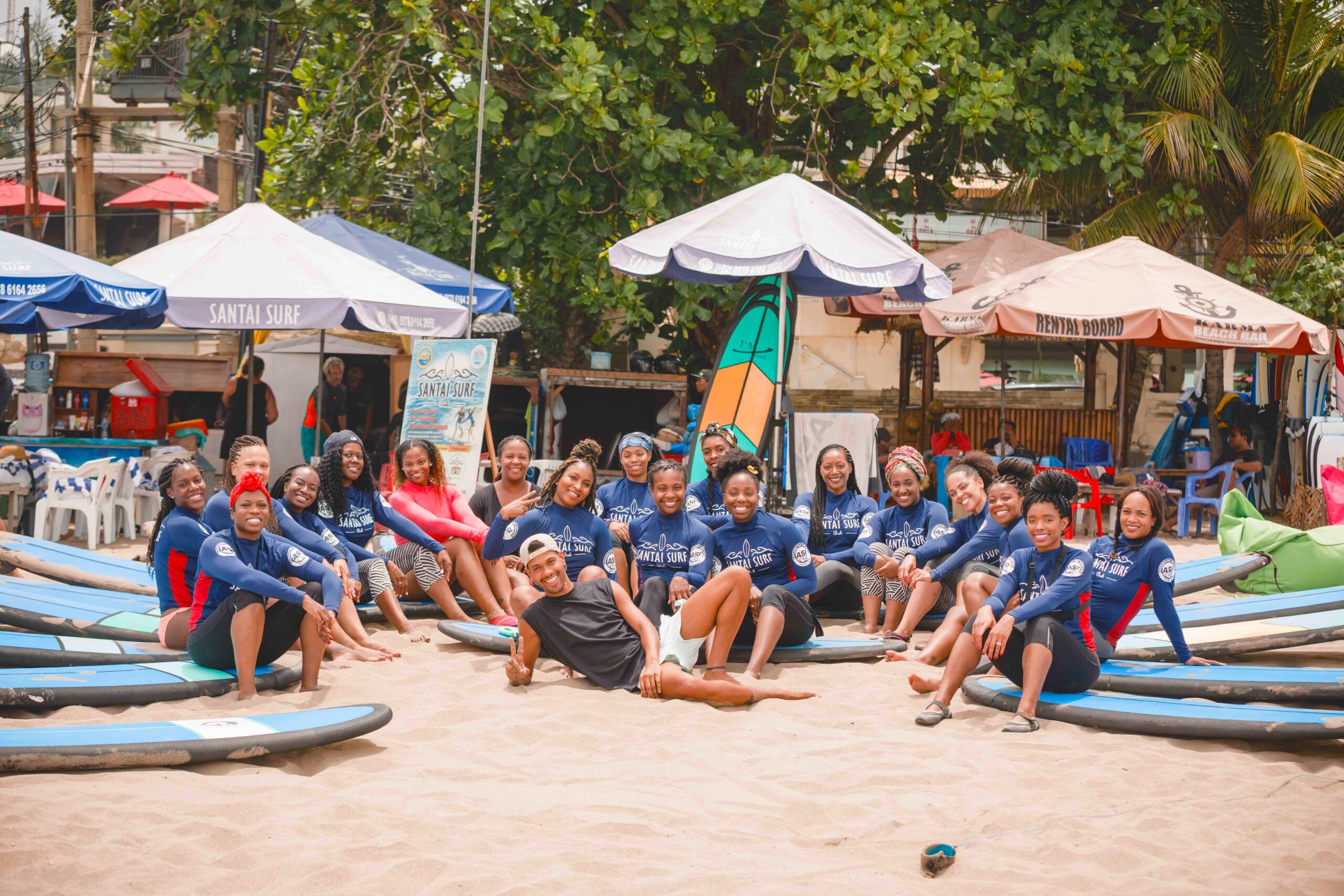 Travel Noire and Dricks Everette with Dipaways in Bali Class Black Women Travel